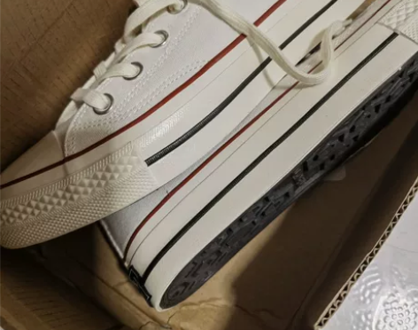 38码 女士帆布鞋  一次未穿  不包邮 ...