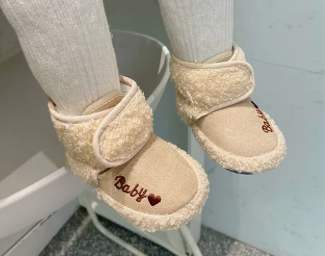 秋冬季婴幼儿鞋子0-1岁男女宝宝软底鞋袜0...