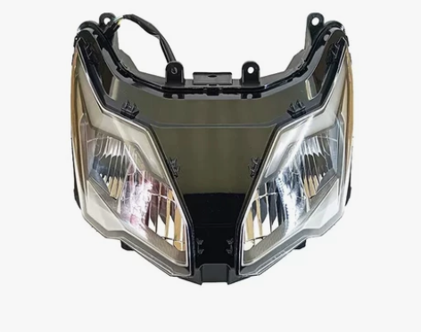 适用豪爵摩托车AFR125前大灯总成HJ1...