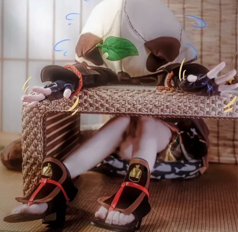 原神  早柚cos 大全套戳瞳可出假发三分...