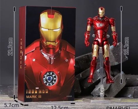 动漫中动玩具钢铁侠MK3mk4mk50模型...