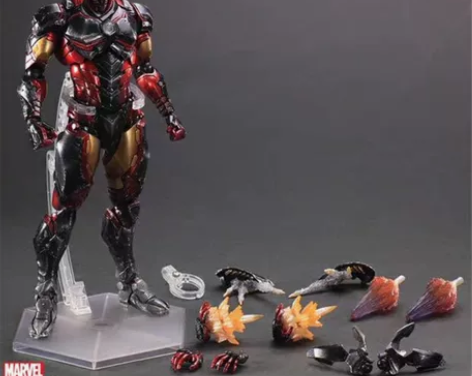 PA改钢铁侠可动模型玩具手办 感兴趣的话点...