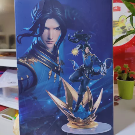 《斗罗大陆》手办唐门唐三·佛怒唐莲。购入后...