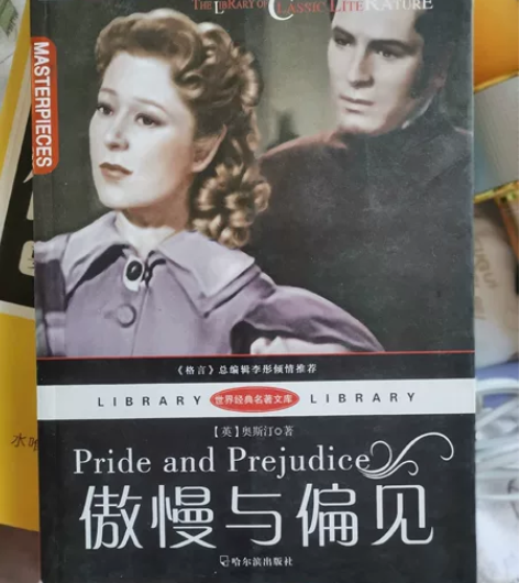 经典文学小说《傲慢与偏见》 9成新 内页无...
