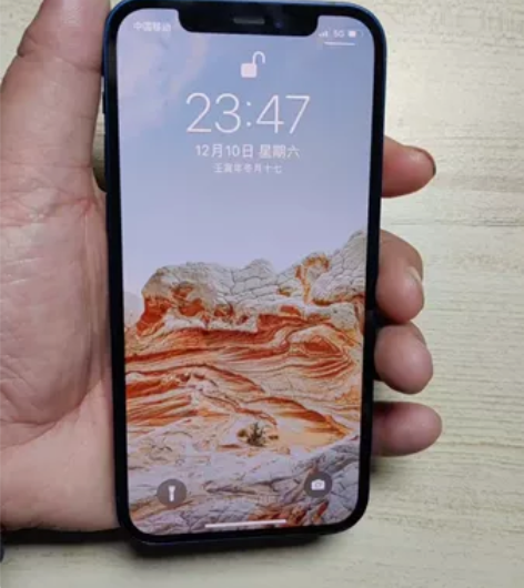 苹果12 国行 128g 蓝色  5 G全...