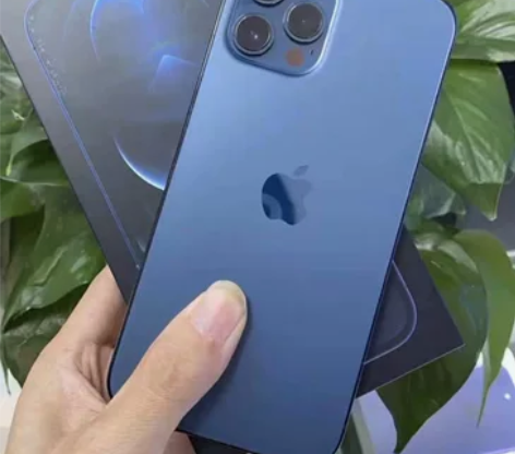 苹果12Promax海军蓝256内存国行正...