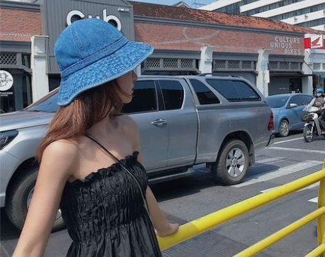 网红款牛仔渔夫帽女遮脸夏季薄款韩版百搭日系...