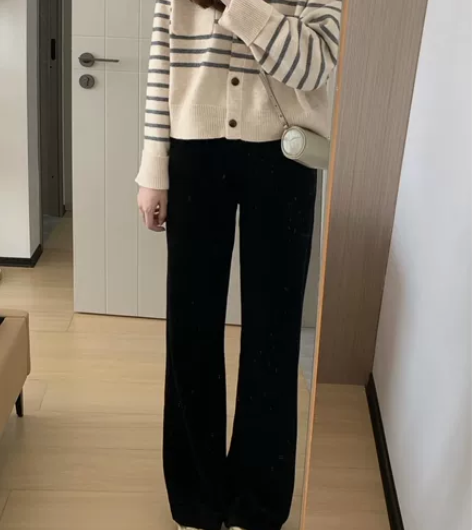 全新加绒阔腿裤 感兴趣的话点“我想要”和我...