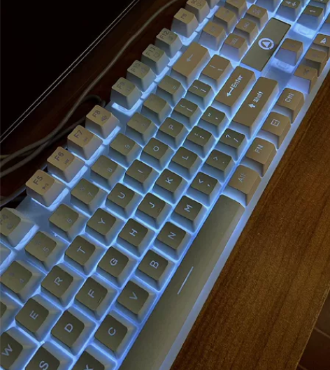 出全新银雕K500 键盘鼠标套装有线电脑游...