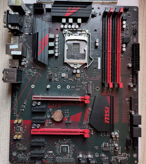 微星Z370 gaming plus主板,...