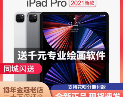 2021新款Apple/苹果 iPad P...