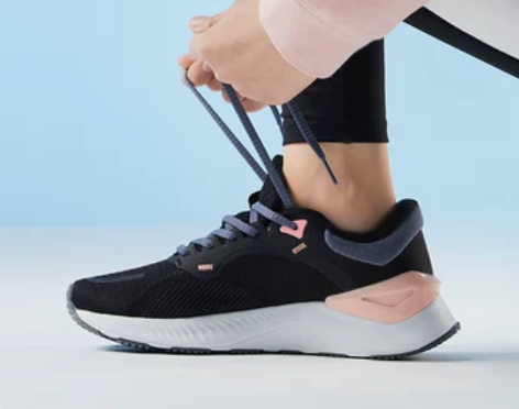 运动鞋鞋李宁冬季女新款跑鞋减震轻便鞋子冬