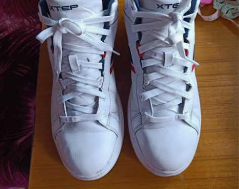 特步男士高帮运动棉鞋42码，#XTEP/特...