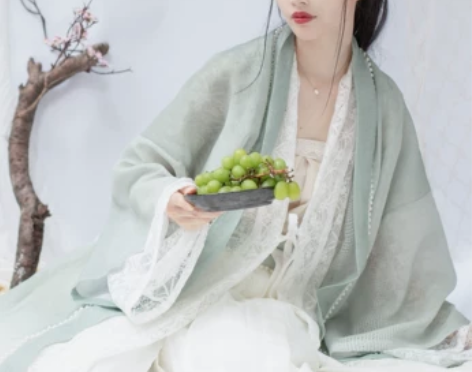 司南阁原创清平乐府汉服女款宋制抹胸直领衫大...