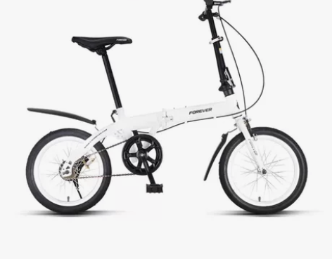 官方旗舰店永久牌可折叠自行车小型超轻便携女...