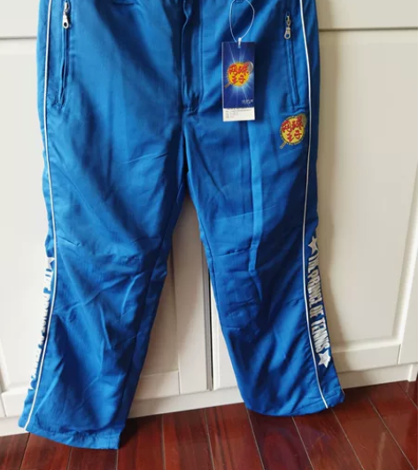 网球王子 男童双层加绒长裤。尺码150，腰...
