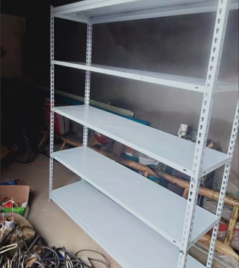 超市展示架仓库货架仓储铁架子角钢家用储物置...