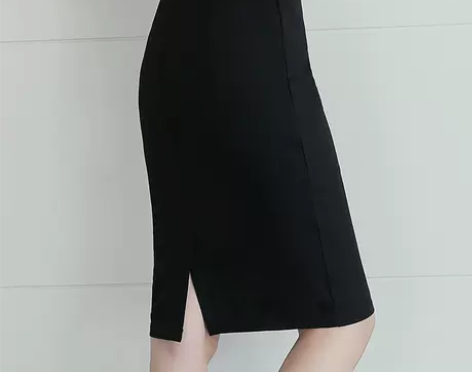 2020正装黑色一步裙工作包臀职业裙子半身...