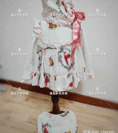 【可出】黛洛拉 女童兔子西班牙裙 四件套 ...