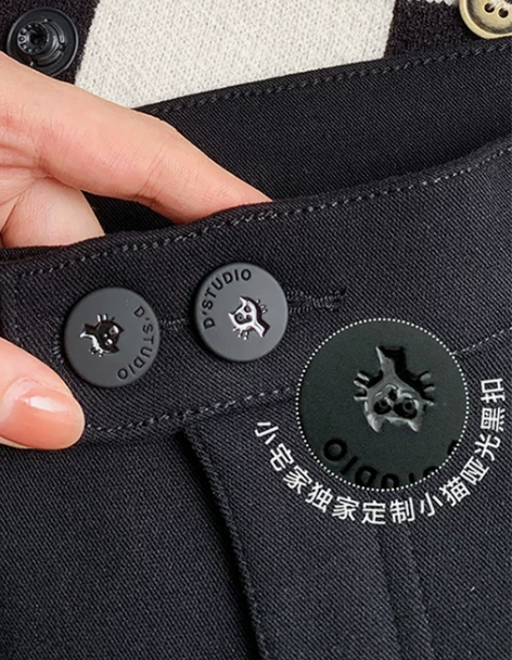 打底裤女外穿秋冬加绒加厚小脚裤小猫魔术裤