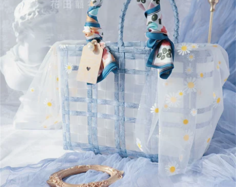 实用结婚女伴娘伴手礼盒编织篮高端礼物包装盒...