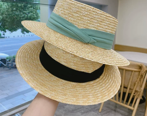 小清新草帽女夏出游防晒网红麦秆遮阳帽时尚百...