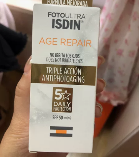 怡思丁isdin抗初老防晒水防紫外线防晒隔...