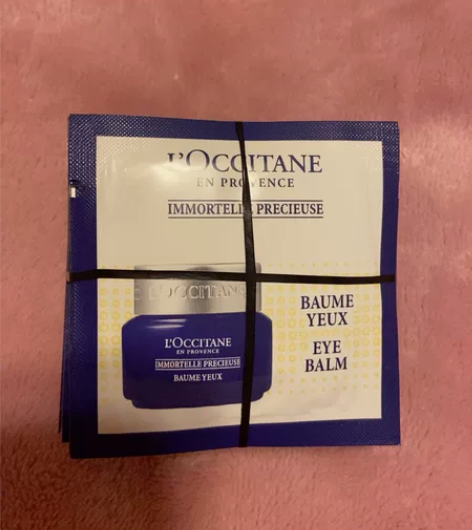 欧舒丹眼霜蓝腊菊精华眼霜紧致淡化细纹眼部护...