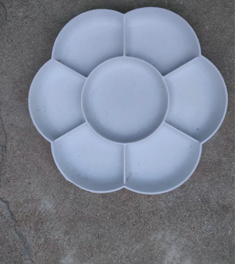 6个一组全新调色盘，26元包邮，直径16....