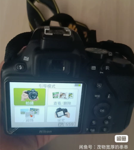尼康d3500特价出，几乎全新，无任何维修...