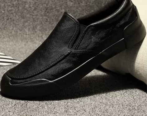 男鞋2022年夏季透气新款大码商务正装一脚...