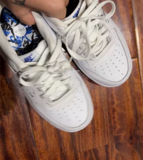 Nike耐克AF1童鞋 穿过几次耐克官方旗...