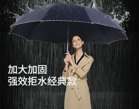 天堂伞加大雨伞大号折叠结实伞女晴雨两用伞防...
