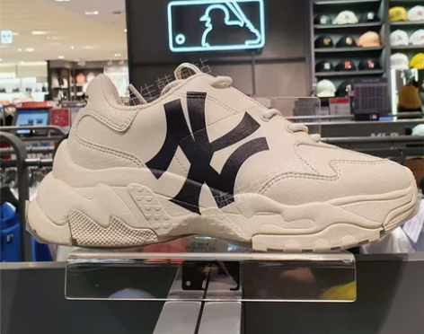 MLB鞋子 ins老爹鞋男女鞋 内增高鞋厚...