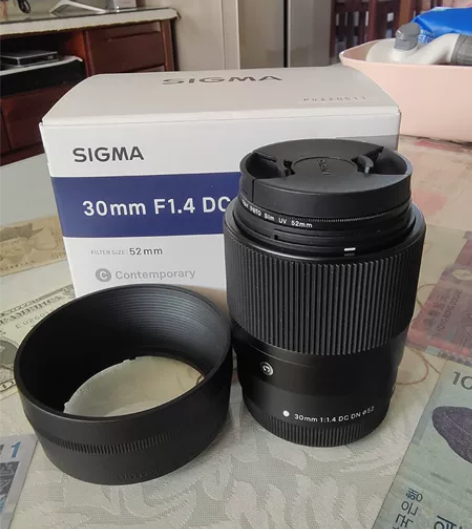 出一手自用适马30mm-F1.4大光圈佳能微单M卡口人像定焦...