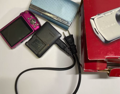 卡西欧z330 日版ccd 日英双语 配件...