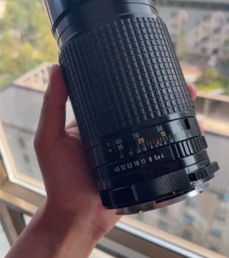 宾得Pentax 67 300 F4 成色...