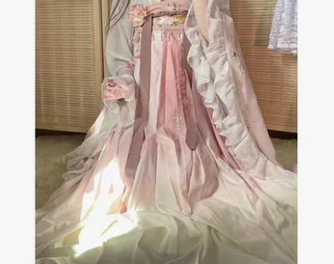 南卿坊原创汉服【一鹿生花】魏晋南北朝大袖襦...