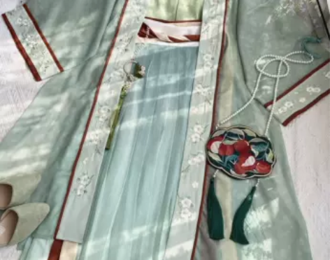 【狂欢价】柒邑原创汉服女宋制三件套【棠梨雪...