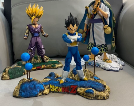 七龙珠海贼王雪山那美克星手办地台模型摆件树...