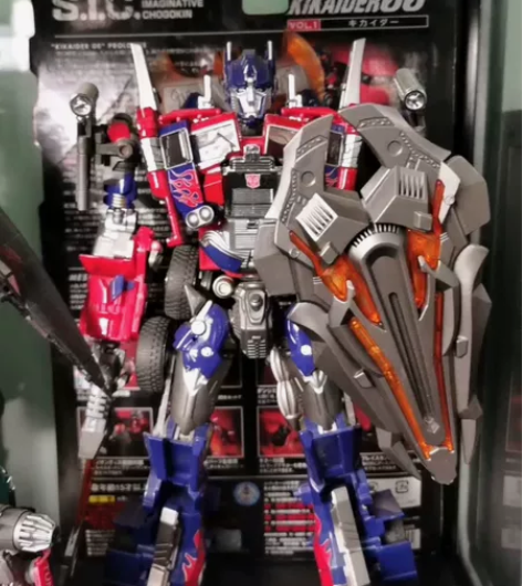 变形金刚 黑苹果威将平头擎天柱，全配无损配...