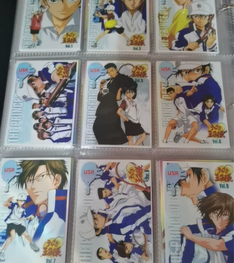 独角兽 网球王子收藏卡 直角厚卡 质量上乘...