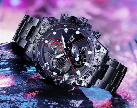 2021年新款阿玛妮黑武士手表男士全自动机...