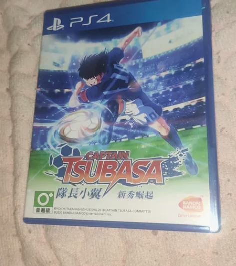 ps4游戏盘，足球小将，中文正常使用，国行...