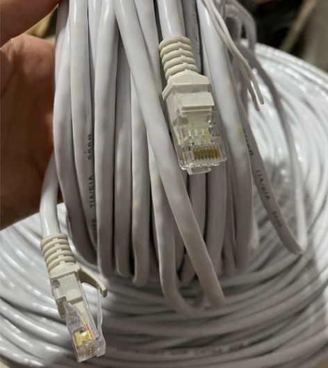 千兆网线带水晶头25米[火]超六类千兆网络...