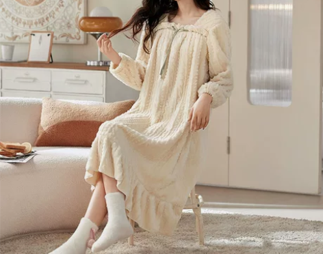 【双12价】珊瑚绒睡衣女2022年新款秋冬...