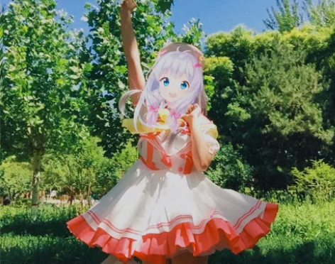 和泉纱雾s码大全套 假发抱枕配饰齐全无瑕疵...