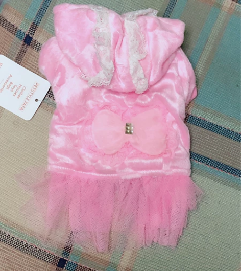 胸围30 宠物狗狗猫咪衣服秋冬厚款棉衣连衣...