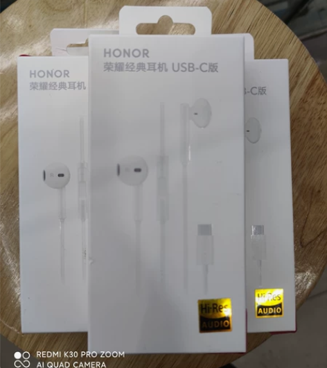 荣耀Am33 Type-C接口耳机，正品原...