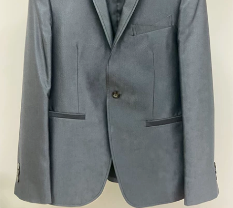 柏文度西装外套 银灰色，170/92A身材...